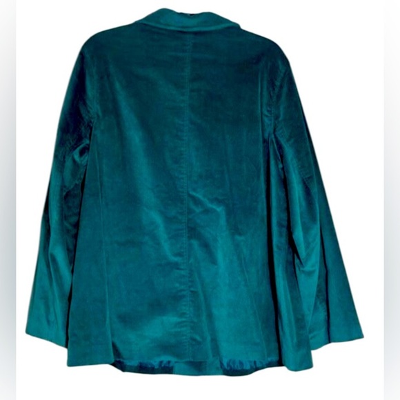 Elegant Emerald Green Pea Coat for Women - Picture 8 of 10